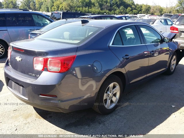 1G11B5SL3FF247028 - 2015 CHEVROLET MALIBU LS 蓝色 照片 4
