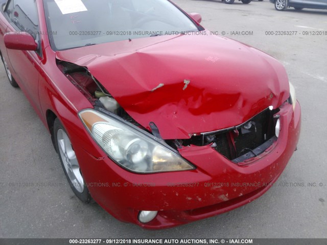 4T1FA38P46U106524 - 2006 TOYOTA CAMRY SOLARA SE/SLE Qırmızı foto 6