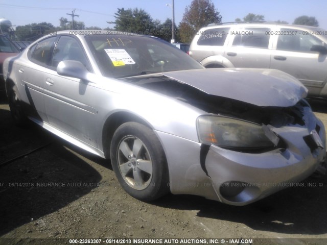 2G2WP552X61177511 - 2006 PONTIAC GRAND PRIX SILVER photo 1