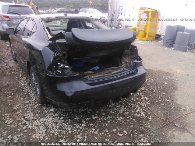 2G2WP582081176382 - 2008 PONTIAC GRAND PRIX BLACK photo 6