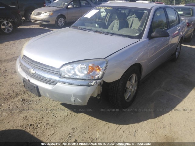 1G1ZT54895F215403 - 2005 CHEVROLET MALIBU LS SILVER photo 2