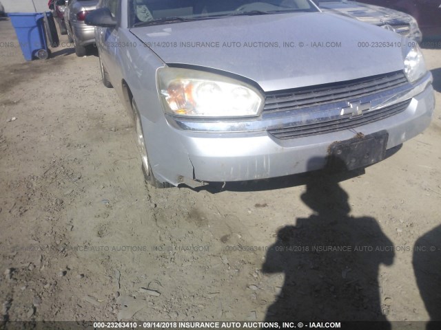 1G1ZT54895F215403 - 2005 CHEVROLET MALIBU LS SILVER photo 6
