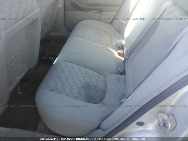 1G1ZT54895F215403 - 2005 CHEVROLET MALIBU LS SILVER photo 8