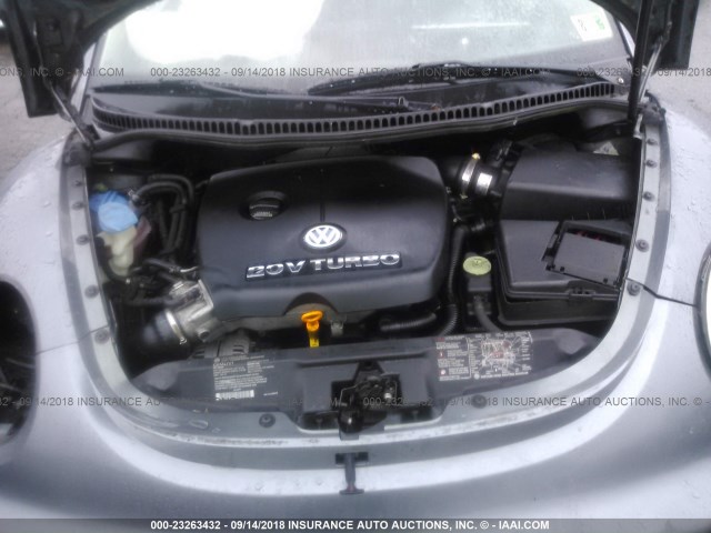 3VWDD21C32M454749 - 2002 VOLKSWAGEN NEW BEETLE GLX 灰色 照片 10