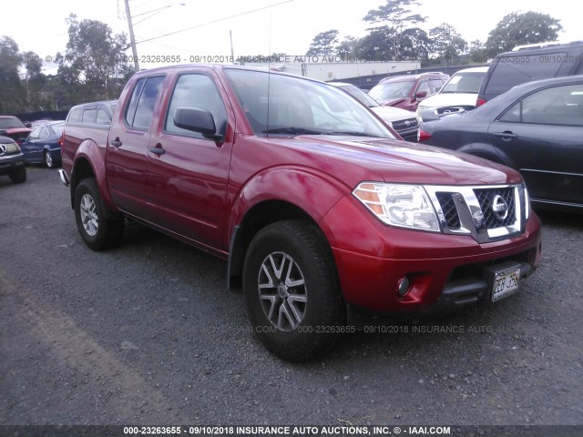 1N6AD0EV4GN751240 - 2016 NISSAN FRONTIER S/SV/SL/PRO-4X RED photo 1