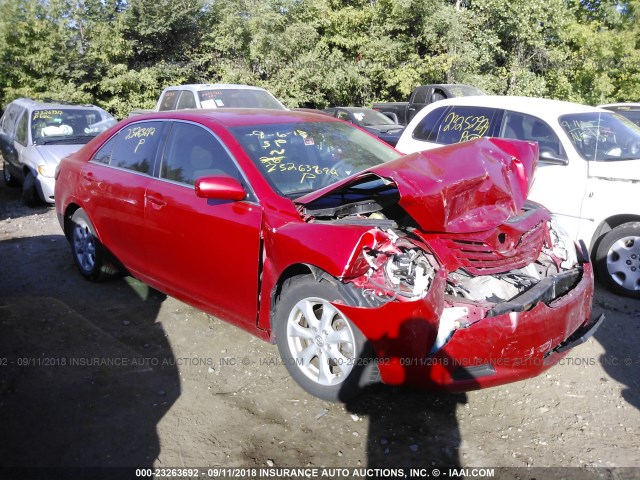 4T1BE46K37U117855 - 2007 TOYOTA CAMRY NEW GENERAT CE/LE/XLE/SE RED photo 1