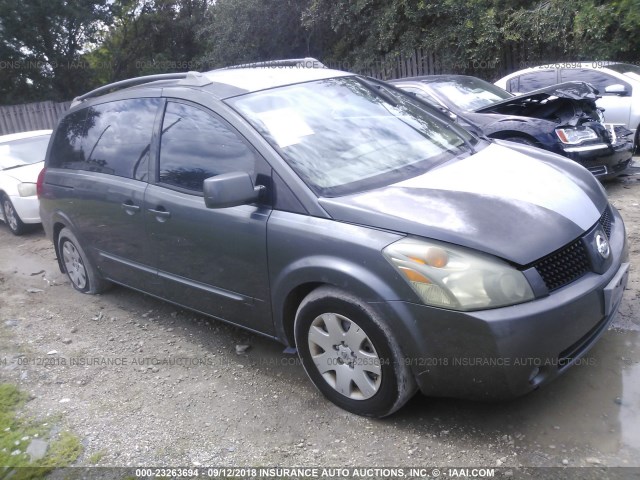 5N1BV28U36N102509 - 2006 NISSAN QUEST S/SE/SL GRAY photo 1