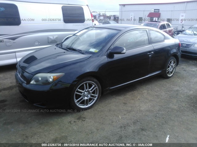 JTKDE167250014589 - 2005 TOYOTA SCION TC 黑色 照片 2