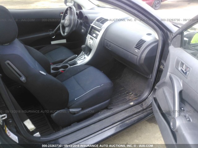 JTKDE167250014589 - 2005 TOYOTA SCION TC 黑色 照片 5