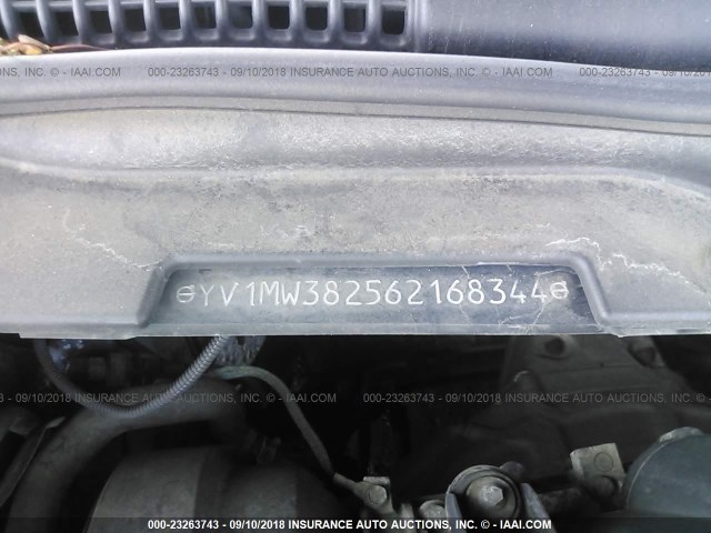 YV1MW382562168344 - 2006 VOLVO V50 2.4I BLUE photo 9