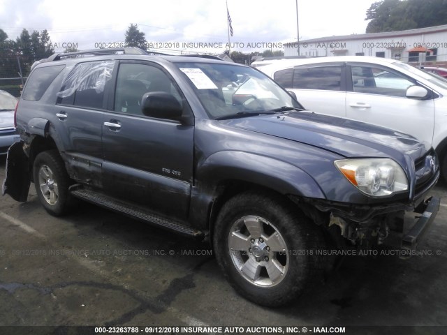 JTEBT14R660064966 - 2006 TOYOTA 4RUNNER SR5/SPORT Dark Blue photo 1