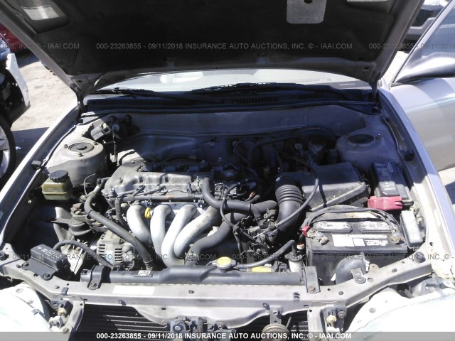 1NXBR12E2YZ326816 - 2000 TOYOTA COROLLA VE/CE/LE 灰色 照片 10
