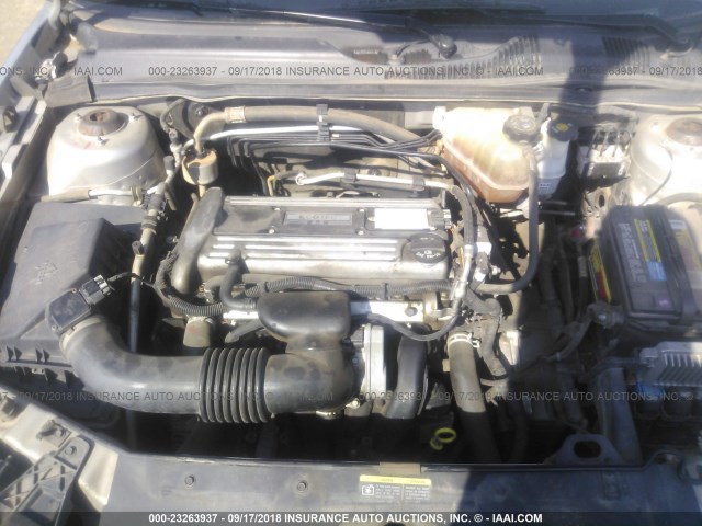 1G1ZS51F26F283405 - 2006 CHEVROLET MALIBU LS ვერცხლისფერი ფოტო 10