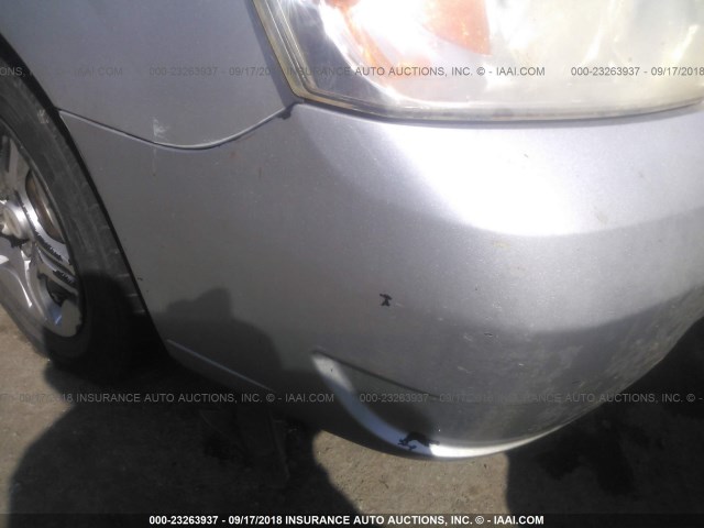 1G1ZS51F26F283405 - 2006 CHEVROLET MALIBU LS ვერცხლისფერი ფოტო 6