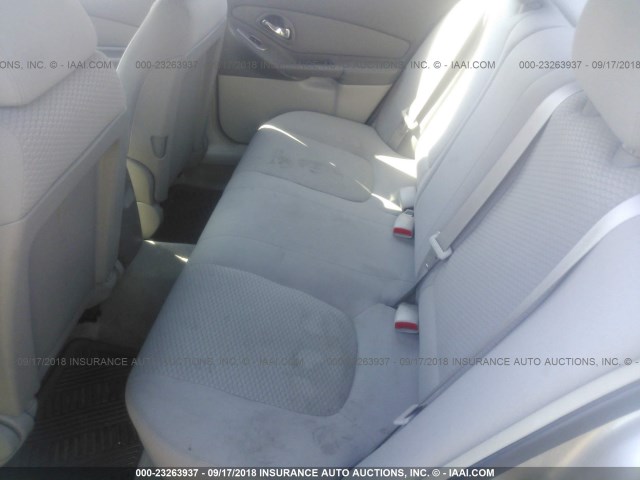 1G1ZS51F26F283405 - 2006 CHEVROLET MALIBU LS ვერცხლისფერი ფოტო 8