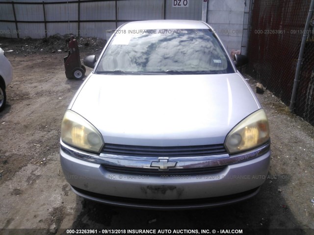 1G1ZT52875F298865 - 2005 CHEVROLET MALIBU LS Gümüş foto 6