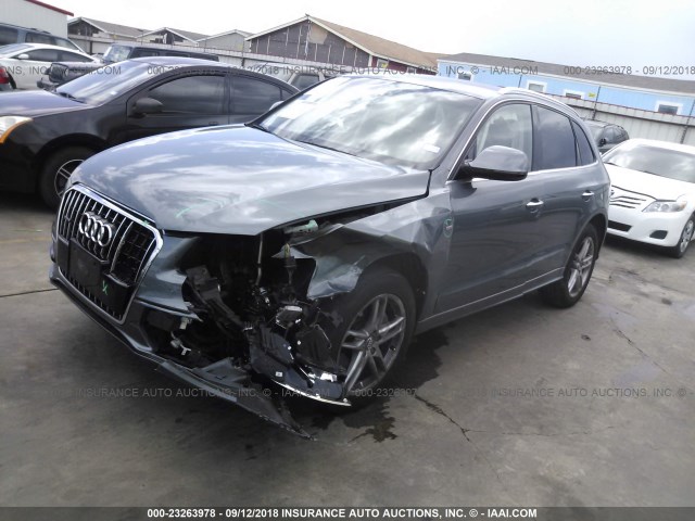 WA1DGAFP7FA138669 - 2015 AUDI Q5 PREMIUM PLUS GRAY photo 2