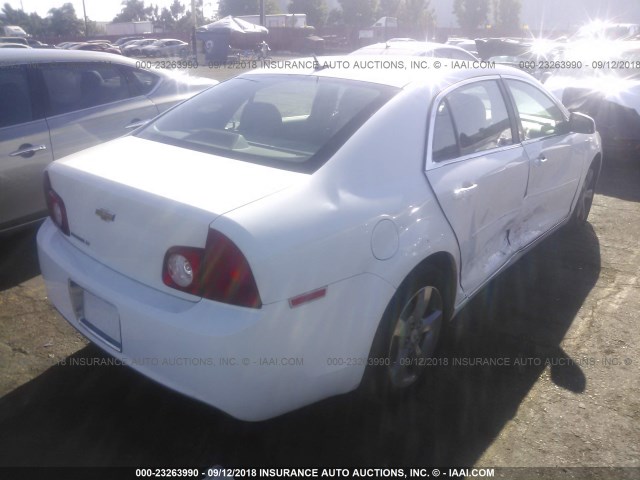1G1ZC5E18BF357741 - 2011 CHEVROLET MALIBU 1LT თეთრი ფოტო 4