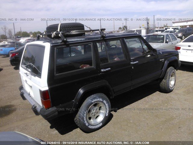 1JCHL7846GT053660 - 1986 JEEP CHEROKEE LAREDO BLUE photo 4