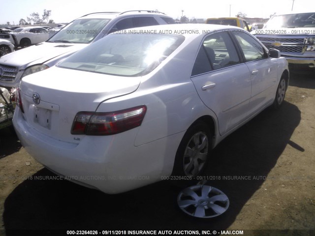 4T4BE46K59R090554 - 2009 TOYOTA CAMRY SE/LE/XLE თეთრი ფოტო 4