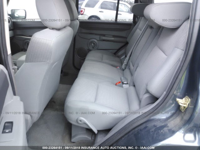 1J8HH48P27C533781 - 2007 JEEP COMMANDER Mavi foto 8
