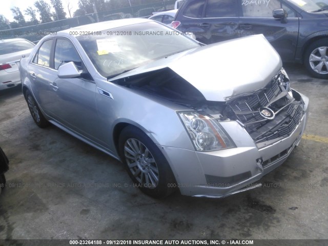 1G6DH5E59C0140566 - 2012 CADILLAC CTS LUXURY COLLECTION SILVER photo 1