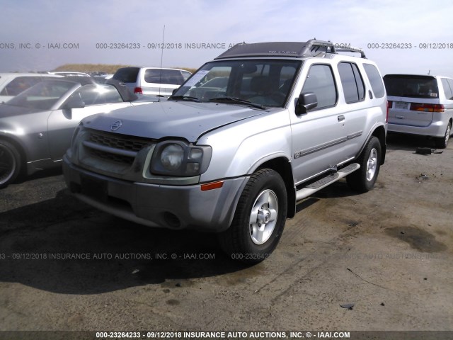 5N1ED28T13C669767 - 2003 NISSAN XTERRA XE/SE SILVER photo 2