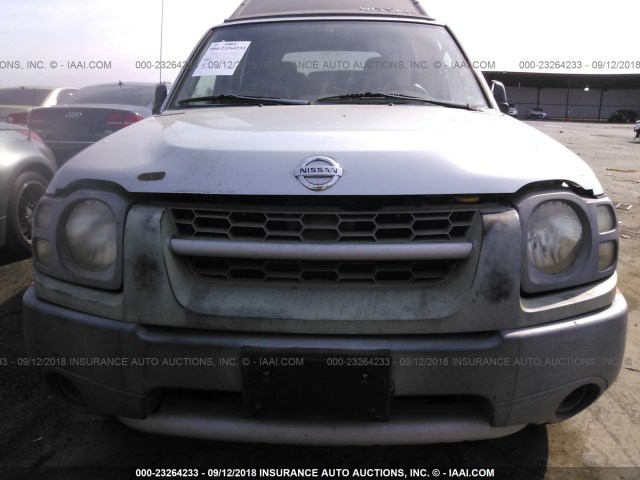 5N1ED28T13C669767 - 2003 NISSAN XTERRA XE/SE SILVER photo 6