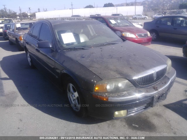 1LNHM87A11Y601307 - 2001 LINCOLN LS 青绿色 照片 1