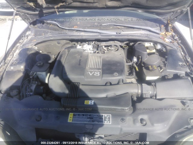 1LNHM87A11Y601307 - 2001 LINCOLN LS 青绿色 照片 10