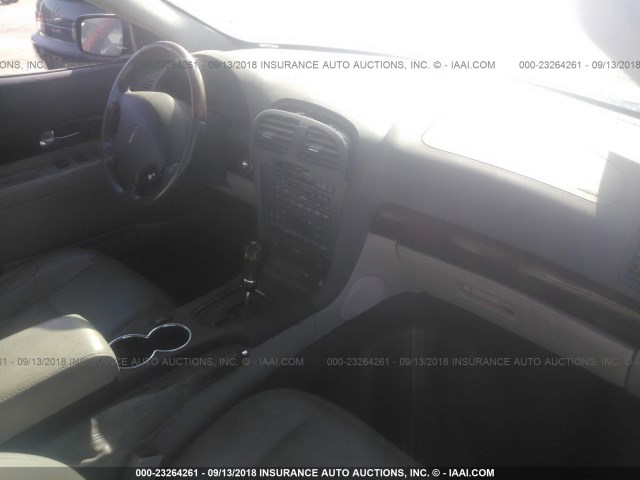 1LNHM87A11Y601307 - 2001 LINCOLN LS 青绿色 照片 5