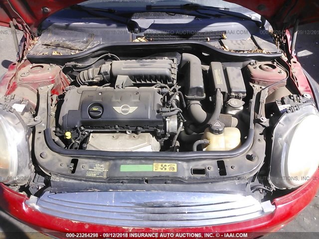 WMWML3C59ATX37163 - 2010 MINI COOPER CLUBMAN 红色 照片 10