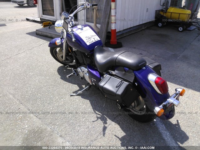 1HFSC43004A400875 - 2004 HONDA VT1100 C2 PURPLE photo 3