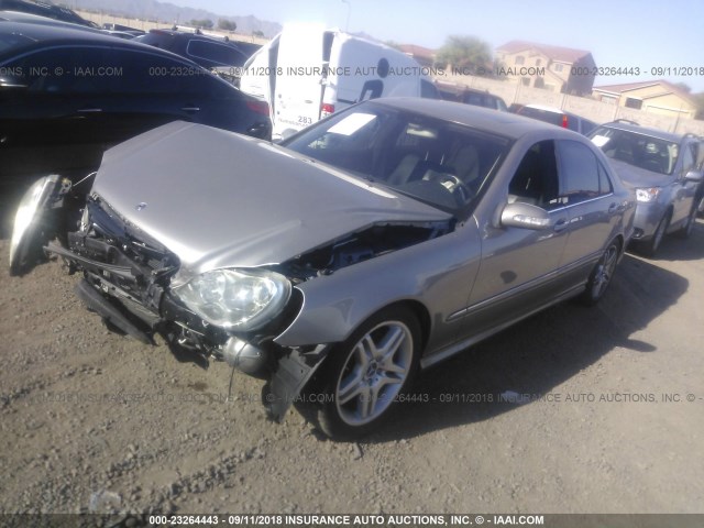 WDBNG75J76A484648 - 2006 MERCEDES-BENZ S 500 GRAY photo 2