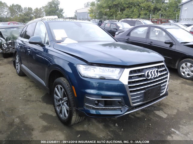 WA1LAAF78JD045941 - 2018 AUDI Q7 PREMIUM PLUS BLUE photo 1