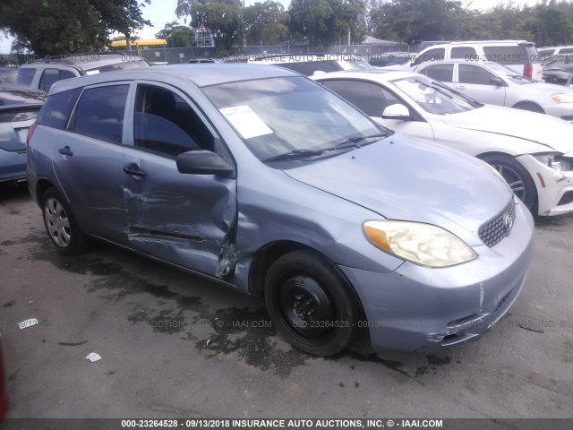 2T1KR32E63C154313 - 2003 TOYOTA COROLLA MATRIX XR BLUE photo 6