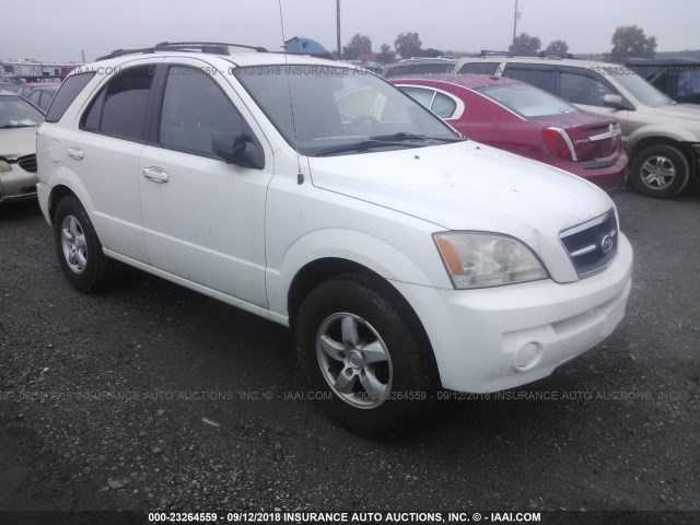 KNDJC733265572032 - 2006 KIA SORENTO EX/LX WHITE photo 1