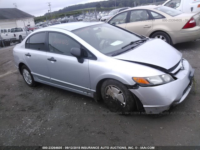 2HGFA15468H029200 - 2008 HONDA CIVIC DX-G SILVER photo 1