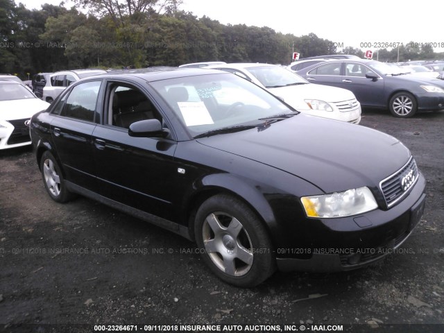 WAULC68E73A116248 - 2003 AUDI A4 1.8T QUATTRO BLACK photo 1