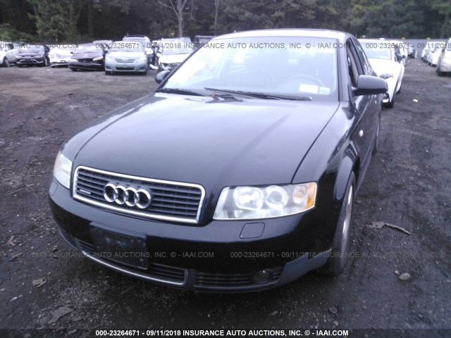 WAULC68E73A116248 - 2003 AUDI A4 1.8T QUATTRO BLACK photo 6