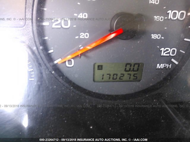 JF1SF65532G709729 - 2002 SUBARU FORESTER S RED photo 7