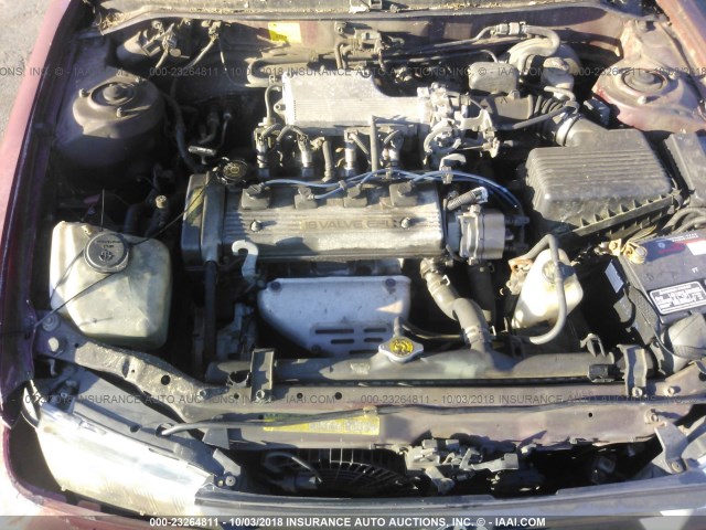 1NXAE09B1RZ173117 - 1994 TOYOTA COROLLA LE/DX 勃艮第红 照片 10