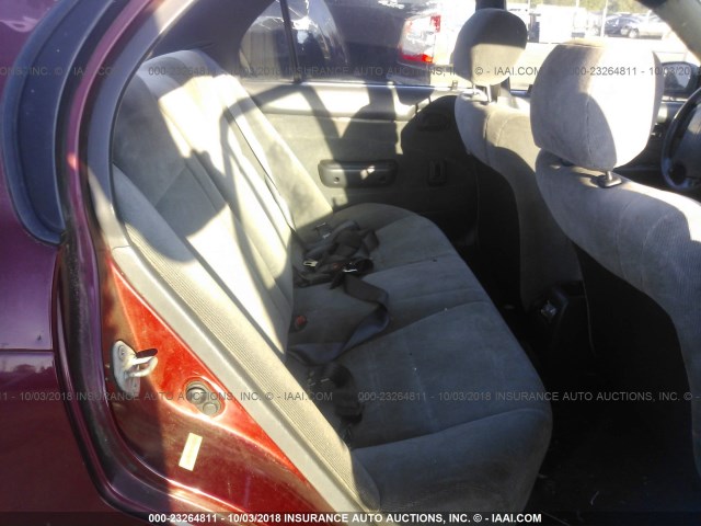 1NXAE09B1RZ173117 - 1994 TOYOTA COROLLA LE/DX 勃艮第红 照片 8