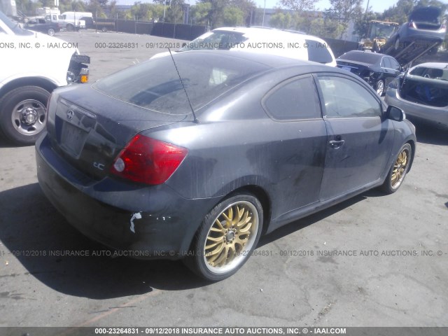 JTKDE167980237961 - 2008 TOYOTA SCION TC 灰色 照片 4
