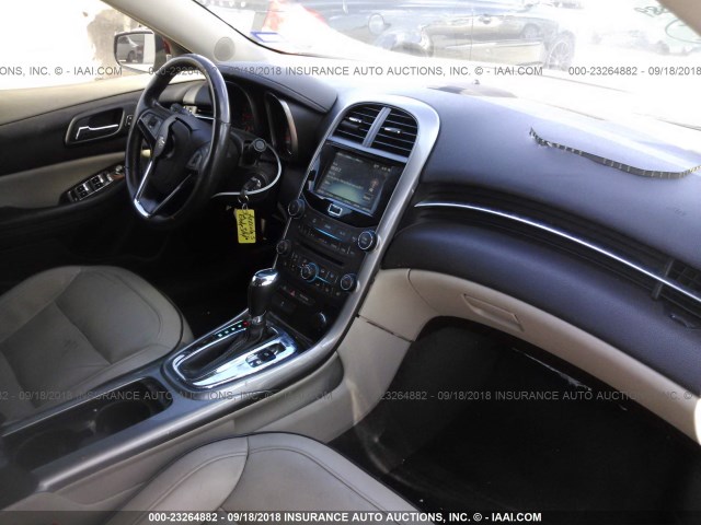 1G11H5SA7DF267129 - 2013 CHEVROLET MALIBU LTZ 红色 照片 5