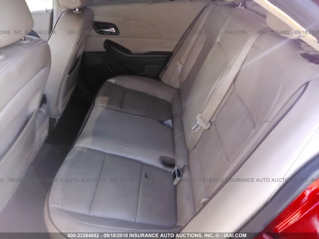 1G11H5SA7DF267129 - 2013 CHEVROLET MALIBU LTZ 红色 照片 8