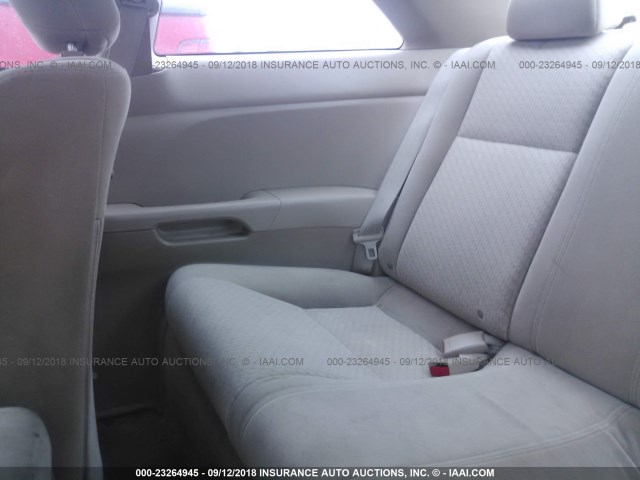 1HGEM22384L083938 - 2004 HONDA CIVIC DX VP WHITE photo 8