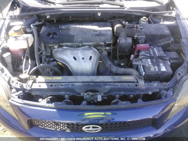 JTKDE167780270831 - 2008 TOYOTA SCION TC 蓝色 照片 10
