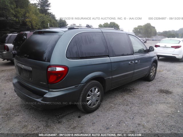 2C8GP64L45R190379 - 2005 CHRYSLER TOWN & COUNTRY LIMITED GREEN photo 4