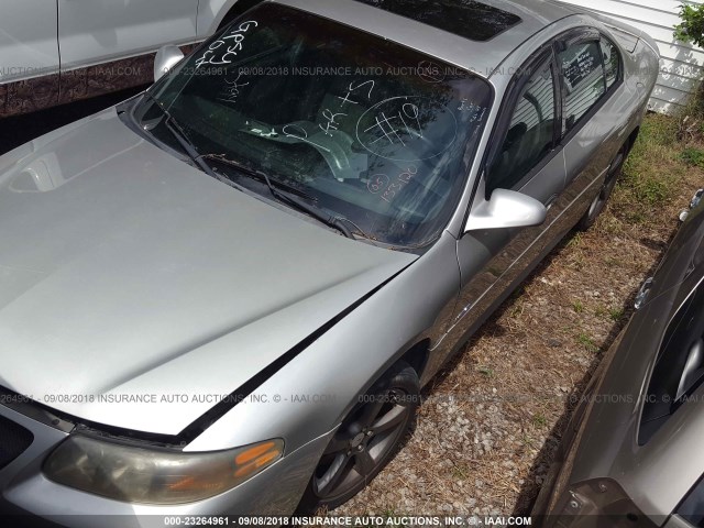 1G2HZ54Y15U133120 - 2005 PONTIAC BONNEVILLE GXP SILVER photo 2